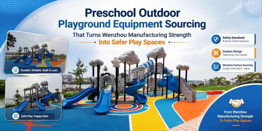 Preschool Outdoor Playground Equipment Sourcing That Turns Wenzhou Manufacturing Strength Into Safer Play Spaces