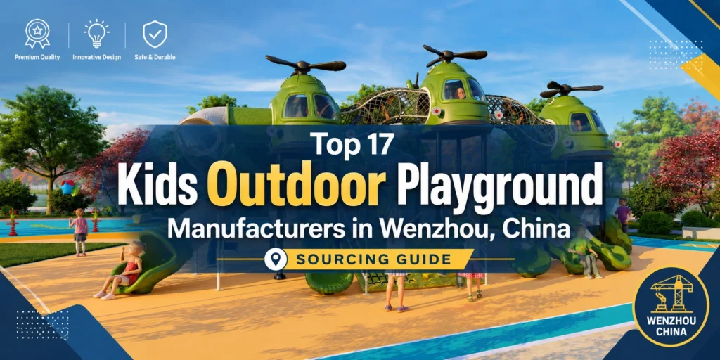 Top 17 Kids Outdoor Playground Manufacturers in Wenzhou, China