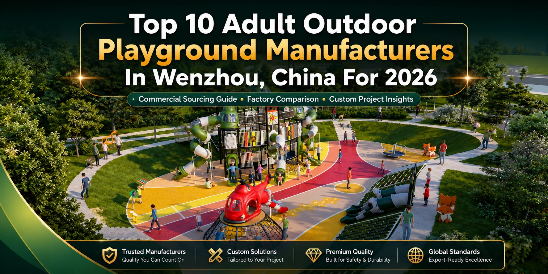Top 10 Adult Outdoor Playground Manufacturers In Wenzhou China For 2026