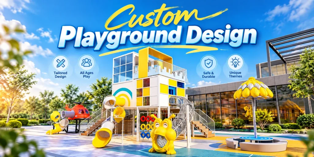 Custom Playground Design That Turns Site Constraints Into Buildable Play Spaces