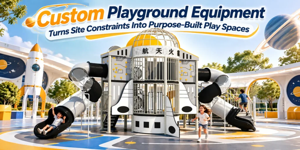 How Custom Playground Equipment Turns Site Constraints Into Purpose-Built Play Spaces