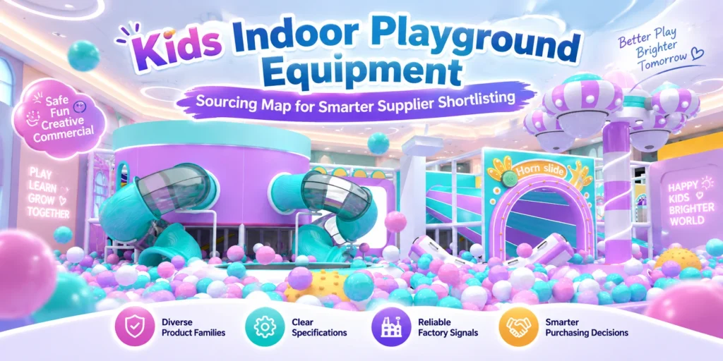 Kids Indoor Playground Equipment Sourcing Map For Smarter Supplier Shortlisting
