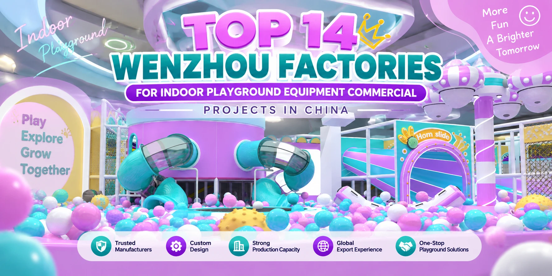 Top 14 Wenzhou Factories For Indoor Playground Equipment Commercial Projects In China