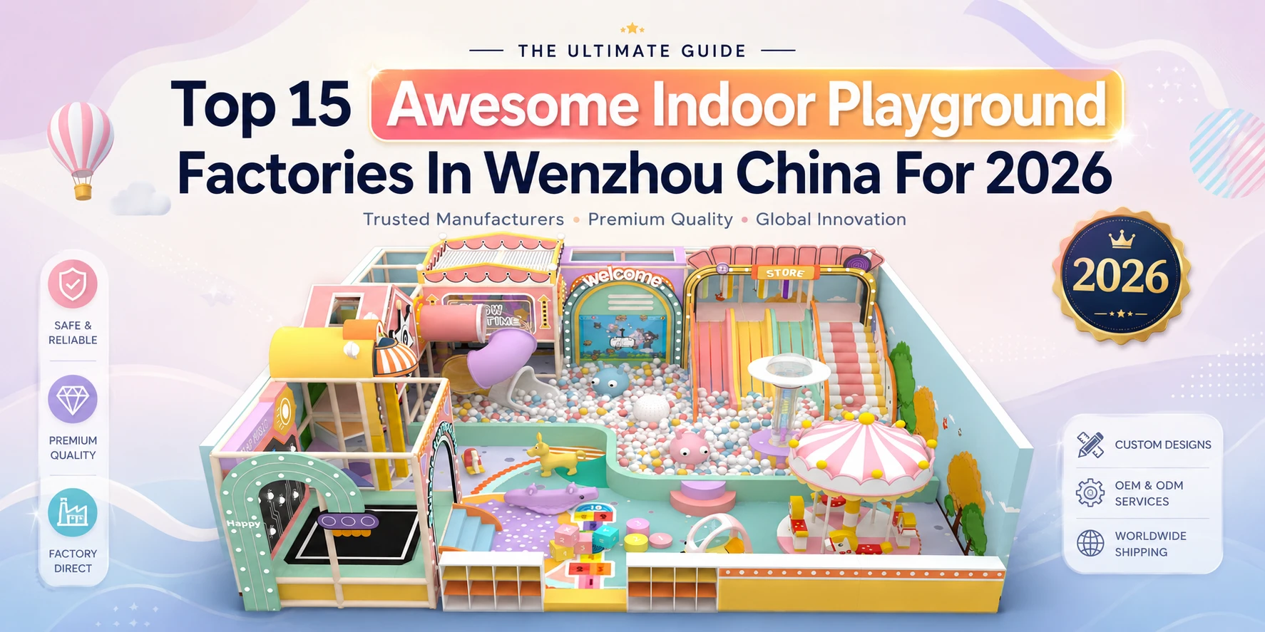 Top 15 Awesome Indoor Playground Factories In Wenzhou China For 2026