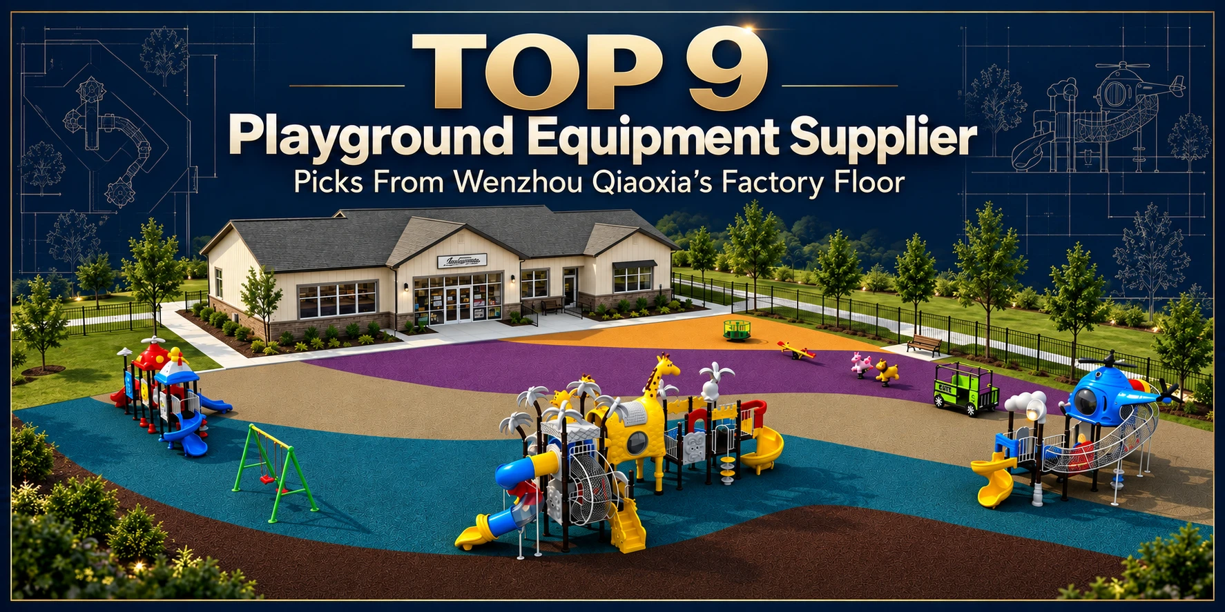 Top 9 Playground Equipment Supplier Picks From Wenzhou Qiaoxia’s Factory Floor