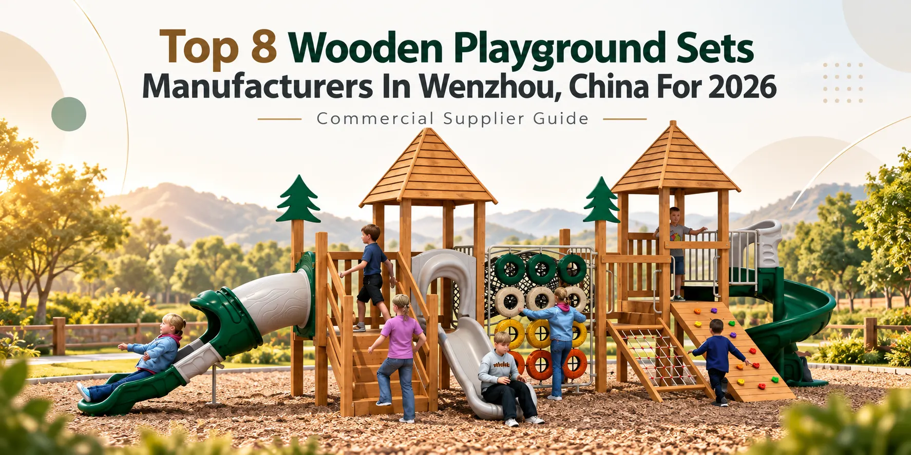 Top 8 Wooden Playground Sets Manufacturers In Wenzhou, China For 2026